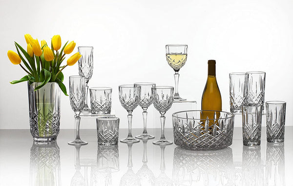 Marquis by Waterford Markham Highball Glasses, 13oz, Set of 4 lifetime engraving