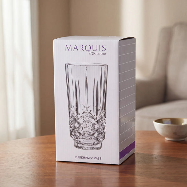 Marquis By Waterford Markham Vase, 9" lifetime engraving