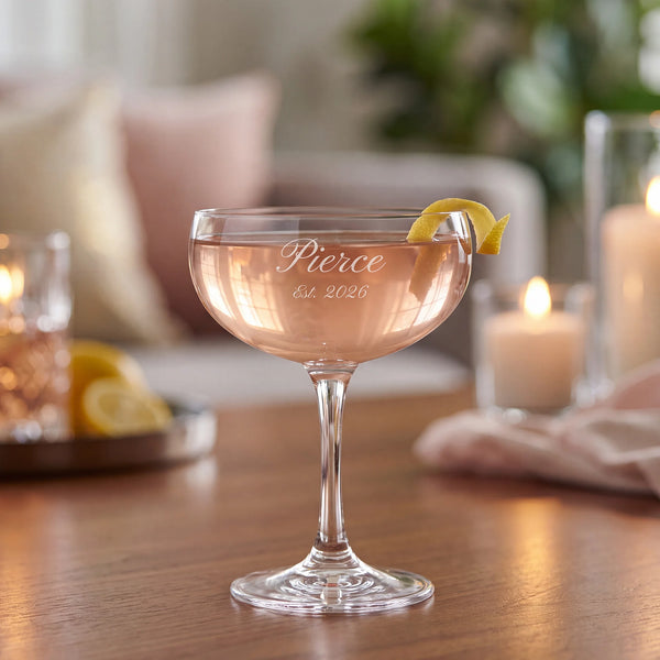 Marquis By Waterford Moments Coupe Glasses, 9oz, Set of 4 lifetime engraving
