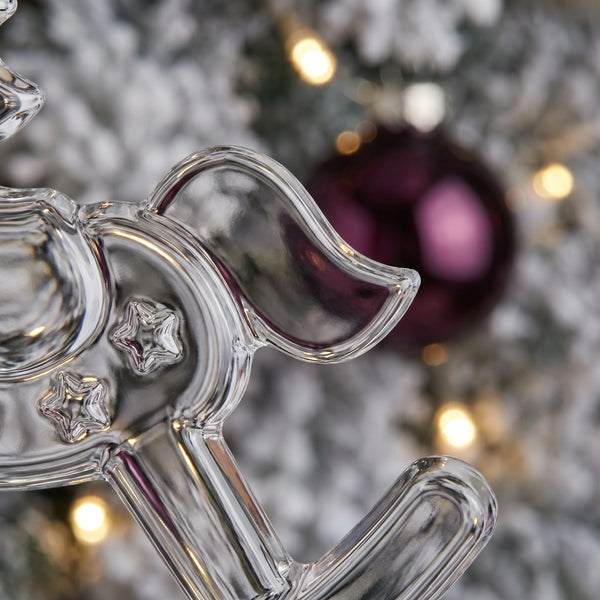 Marquis By Waterford Rocking Horse Ornament lifetime engraving