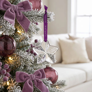Marquis By Waterford Star Ornament lifetime engraving
