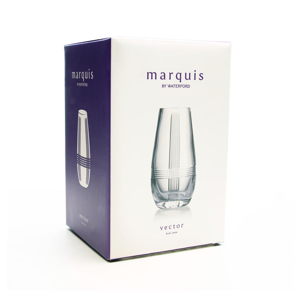 Marquis by Waterford Vector Bud Vase, 6" lifetime engraving