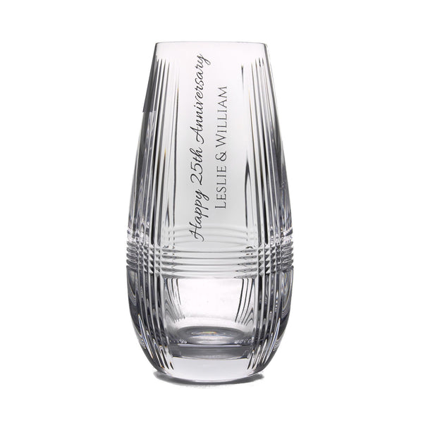Marquis by Waterford Vector Bud Vase lifetime engraving