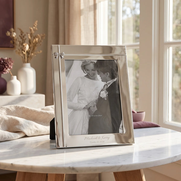 Memorra Charm 8x10 Picture Frame lifetime engraving