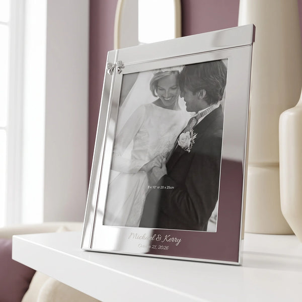 Memorra Charm 8x10 Picture Frame lifetime engraving