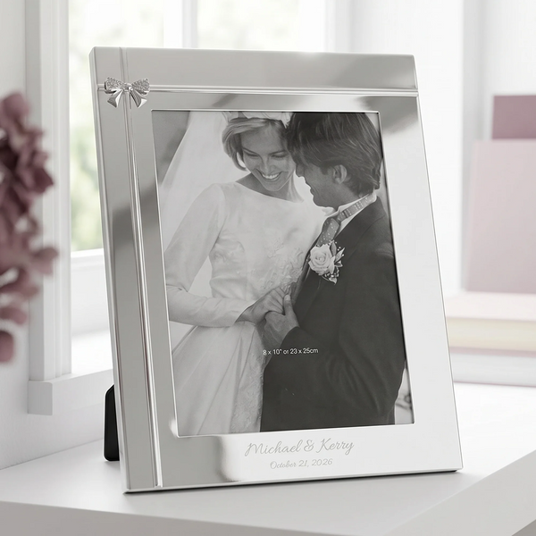 Memorra Charm 8x10 Picture Frame lifetime engraving