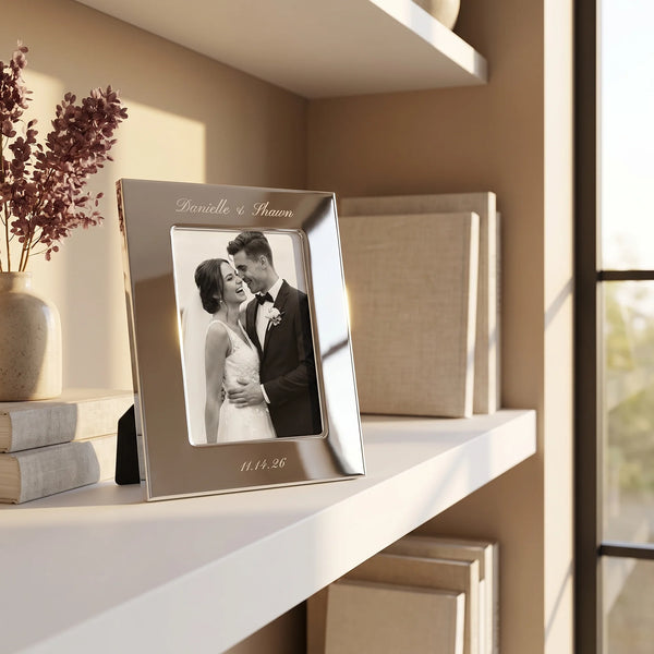 Memorra Pure 5x7 Picture Frame lifetime engraving