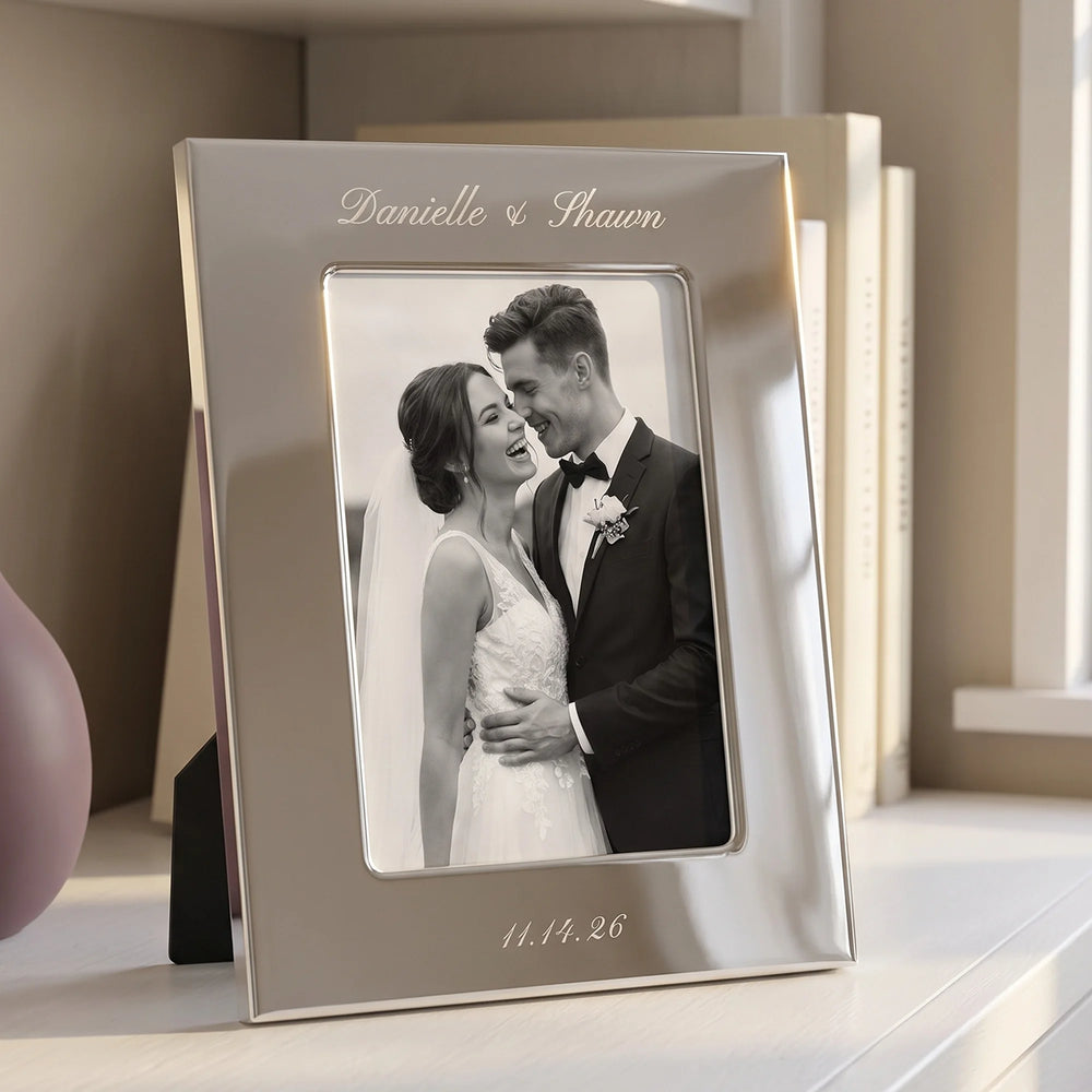 Memorra Pure 5x7 Picture Frame lifetime engraving