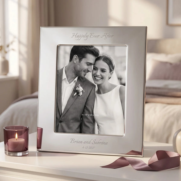 Memorra Pure 8x10 Picture Frame lifetime engraving