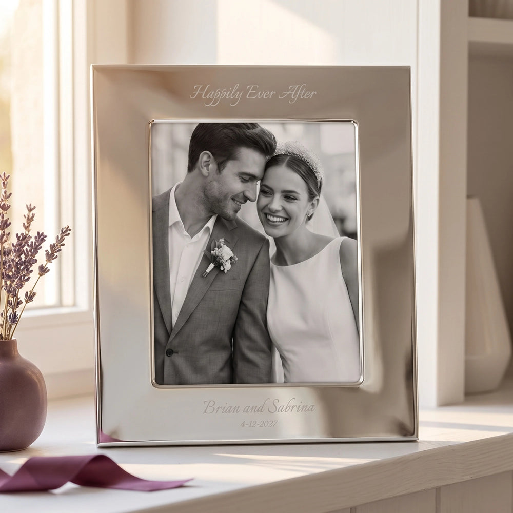 Memorra Pure 8x10 Picture Frame lifetime engraving