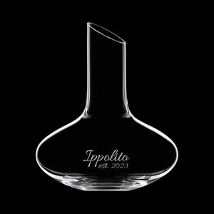 Orrefors Enjoy Crystal Wine Carafe, 33.8oz lifetime engraving