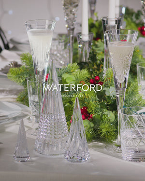 Waterford Winter Wonders Snowflakes Champagne Flutes, 6oz, Set of 2