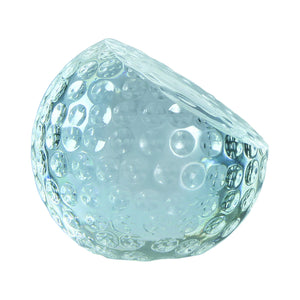 Ravanox Crystal Golf Ball Paperweight, 3" lifetime engraving