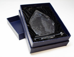 Ravanox Diamond Crystal with Our Greatest Appreciation Award, 7" lifetime engraving
