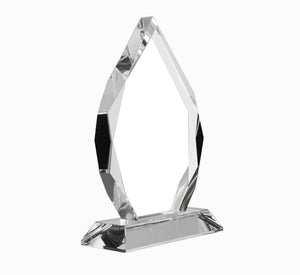 Ravanox Diamond Crystal with Our Greatest Appreciation Award, 7" lifetime engraving