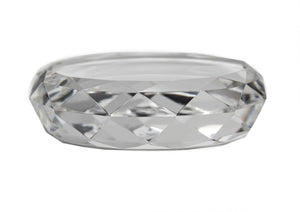 Ravanox Round Crystal Paperweight, 3" lifetime engraving