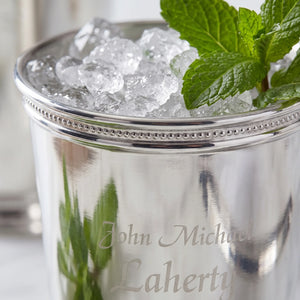 Reed & Barton Kentucky Beaker Silver-Plated Julep Cup, 10oz