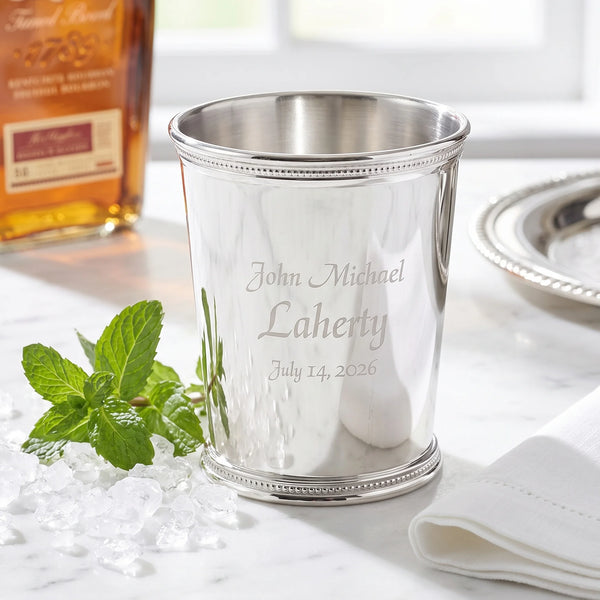 Reed & Barton Kentucky Beaker Silver-Plated Julep Cup, 10oz