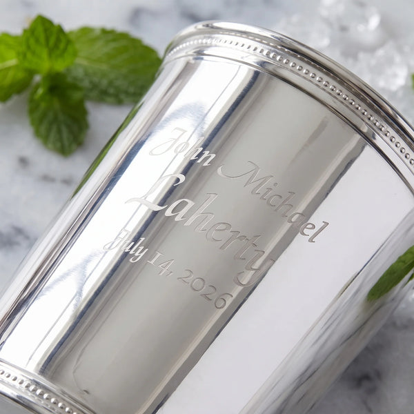 Reed & Barton Kentucky Beaker Silver-Plated Julep Cup, 10oz