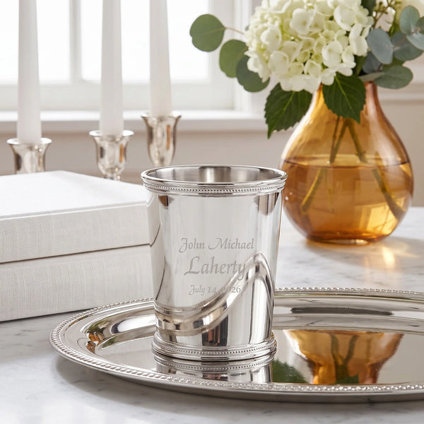 Reed & Barton Kentucky Beaker Silver-Plated Julep Cup, 10oz