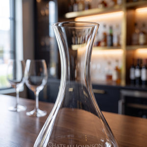 Riedel Cabernet Magnum Decanter, 57oz lifetime engraving