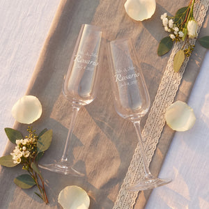 Riedel Grape Champagne Flutes, 8oz, Set of 2