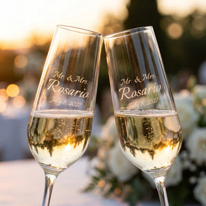 Riedel Grape Champagne Flutes, 8oz, Set of 2