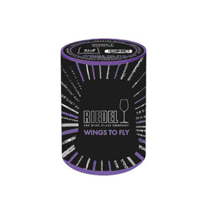 Riedel Wings to Fly Stemless Wine Glass with Believe in the Magic of Christmas Design lifetime engraving
