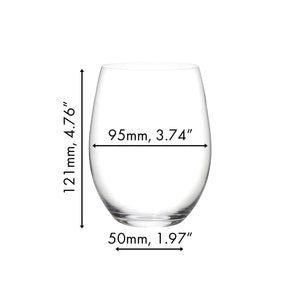 Riedel The O Cabernet/Merlot Wine Tumblers, 22oz, Set of 2
