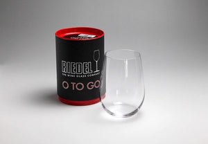Riedel The O Wine Tumbler O to go White Wine lifetime engraving