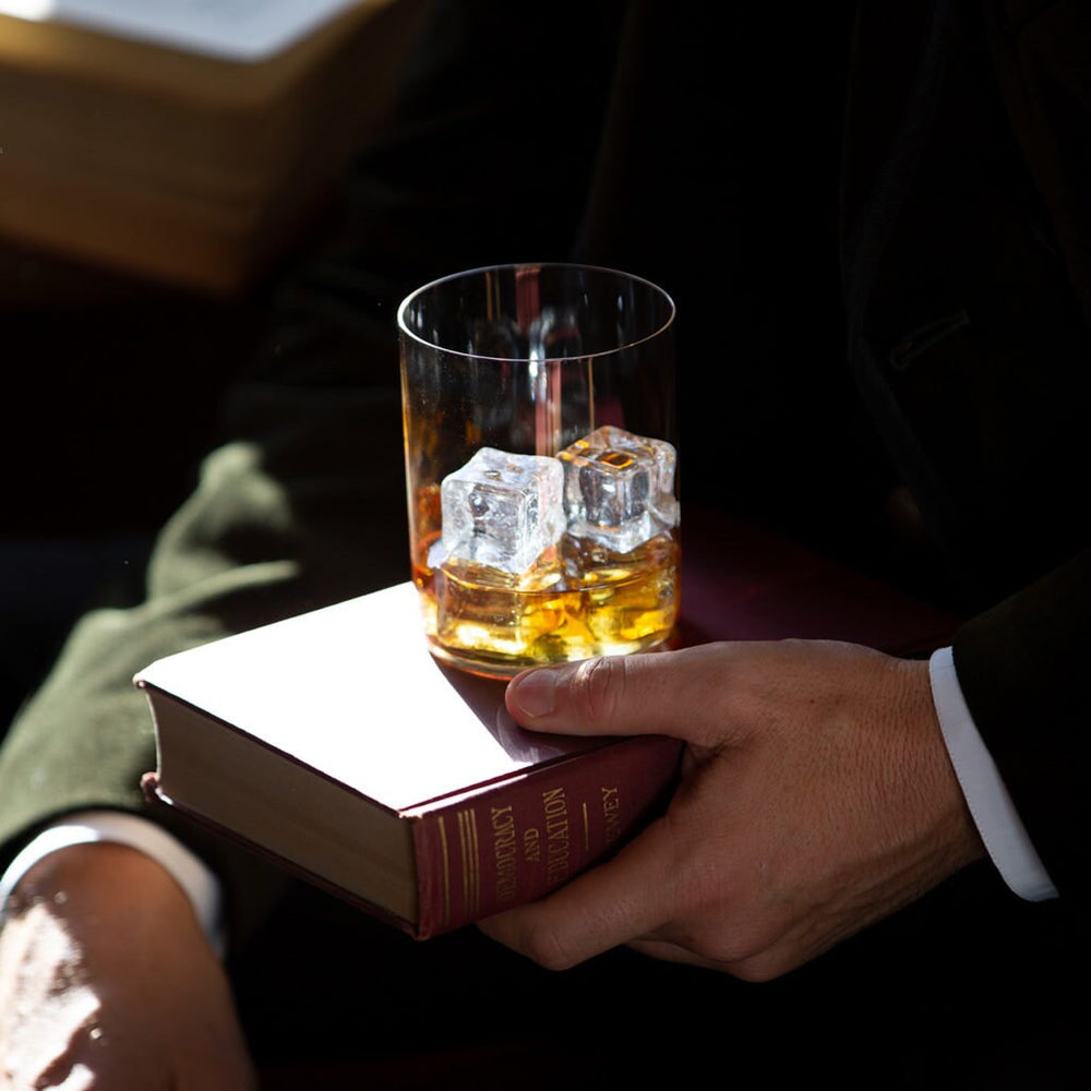 Riedel O 15oz Crystal Whisky Tumblers, Set of 2 lifetime engraving