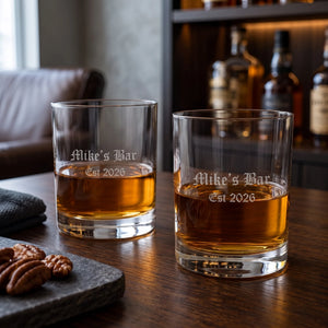 Riedel The O Wine Tumbler Whisky H2O Glasses, 15oz, Set of 2 lifetime engraving