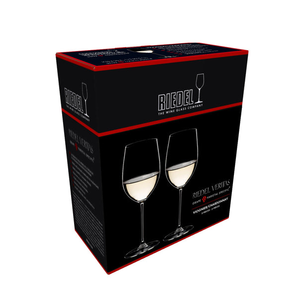 Riedel Veritas Viognier/Chardonnay 13oz Wine Glasses, Set of 2 lifetime engraving