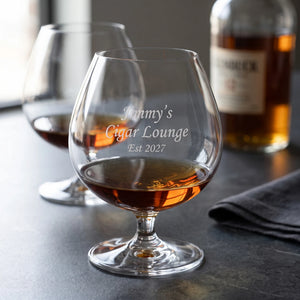 Riedel Vinum Brandy Glasses, 31oz, Set of 2 lifetime engraving