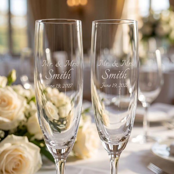 Riedel Vinum Champagne Flutes, 5.5oz, Set of 2
