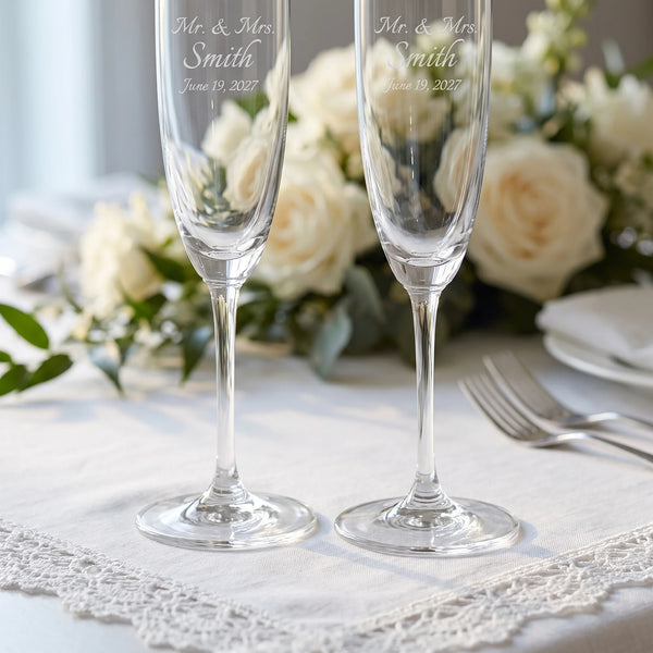 Riedel Vinum Champagne Flutes, 5.5oz, Set of 2