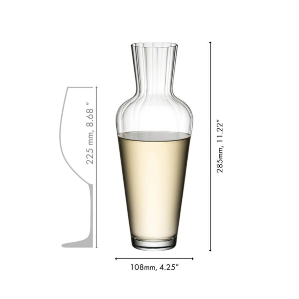 Riedel Wine Friendly Decanter, 25oz lifetime engraving