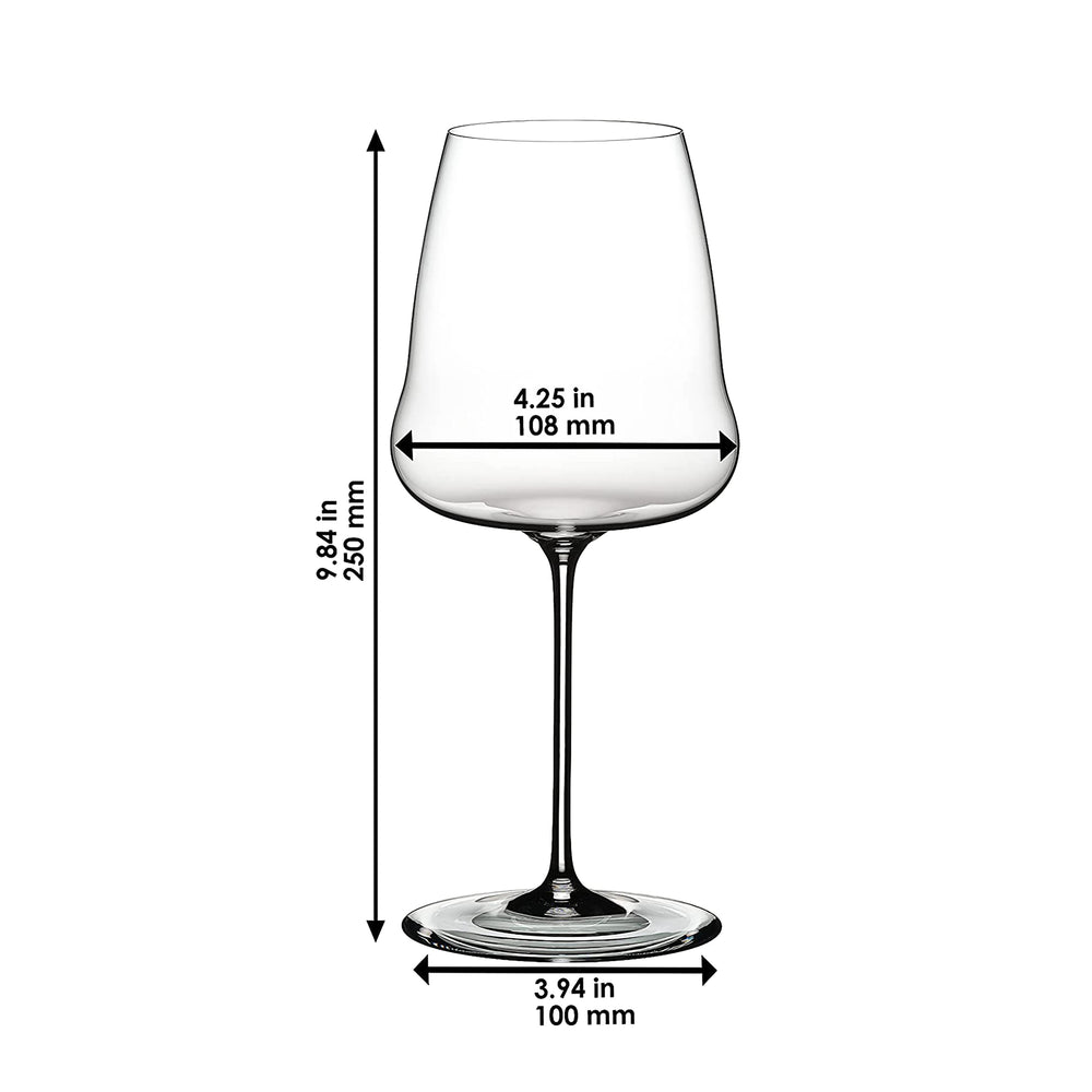 Riedel Winewings Chardonnay Wine Glass, 24oz, Single