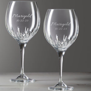 Vera Wang Wedgwood Duchesse Goblet Pair, 14oz, Set of 2