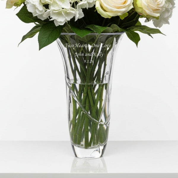 Vera Wang Wedgwood Love Knots Vase, 10"