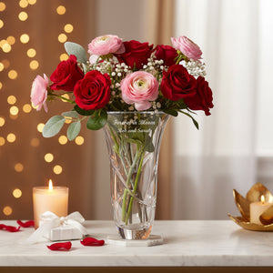 Vera Wang Wedgwood Love Knots Vase, 10"