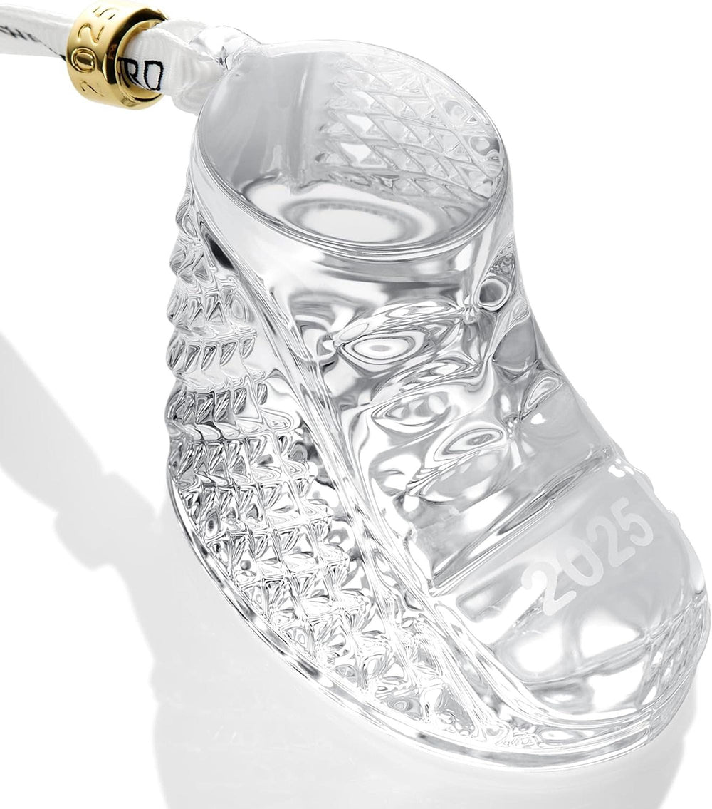 Waterford 2025 Edition Baby's First Boot Ornament lifetime engraving