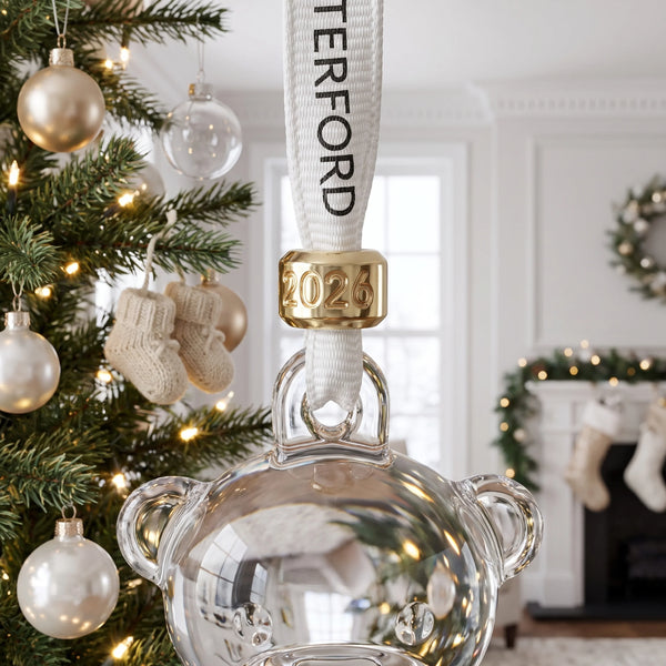 Waterford 2026 My First Bear Ornament lifetime engraving