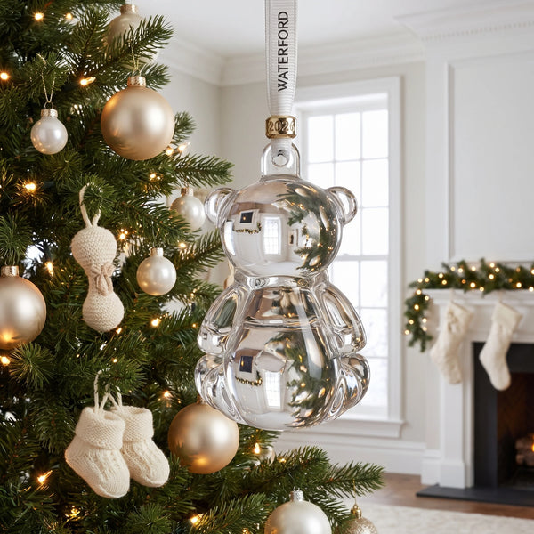 Waterford 2026 My First Bear Ornament lifetime engraving