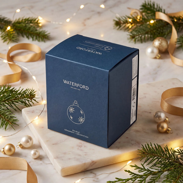 Waterford 2026 Personalizable Bauble Ornament lifetime engraving
