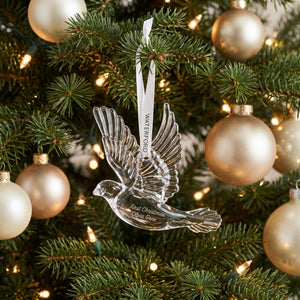 Waterford Dove of Peace Ornament lifetime engraving