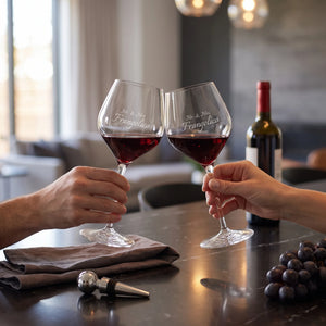 Waterford Elegance Cabernet Sauvignon Wine Glasses, 25oz, Set of 2 lifetime engraving