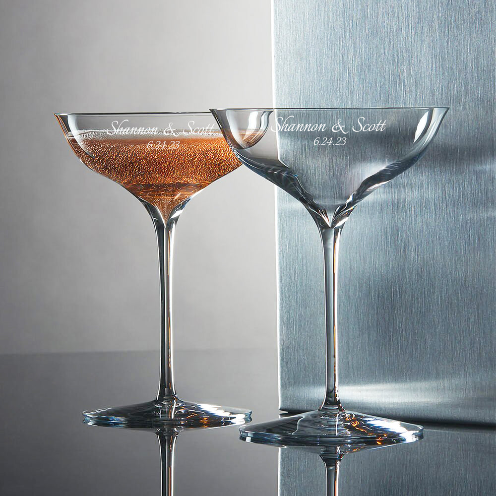 Waterford Elegance Champagne Belle Coupe Glasses, 7oz, Set of 2