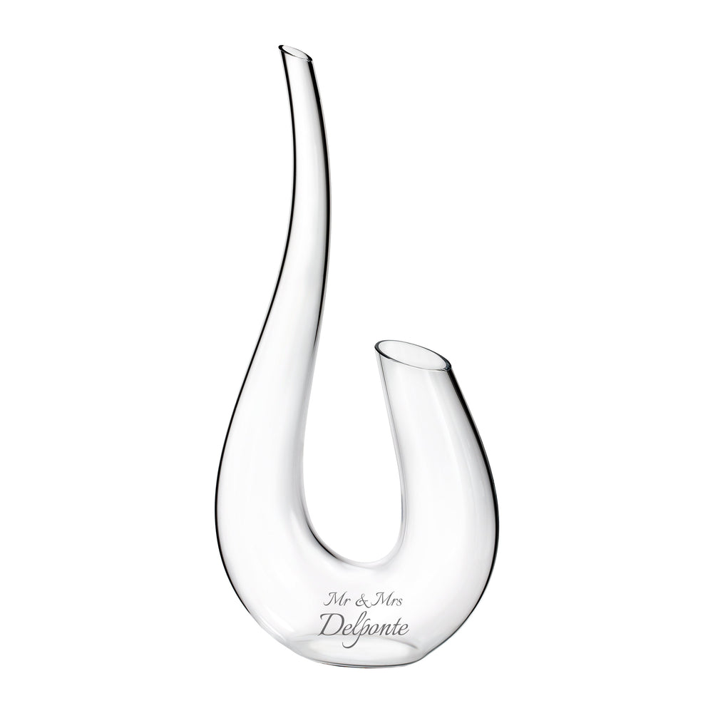 Waterford Elegance Tempo Crystal Decanter, 38oz lifetime engraving