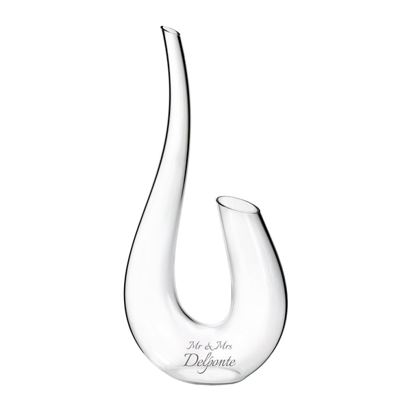 Waterford Elegance Tempo Crystal Decanter, 38oz lifetime engraving
